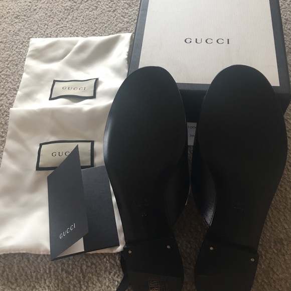 Gucci leather sandals - Picture 3 of 6